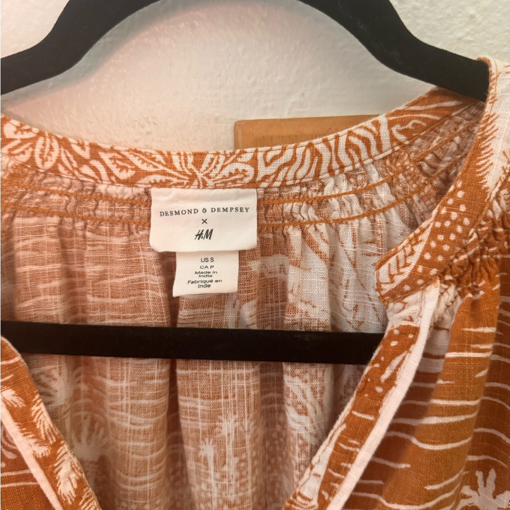 H&M Women’s Tropical Dress sz. S - Picture 5 of 8